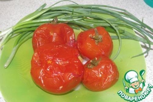 Рецепт зеленые помидоры в макитре. 