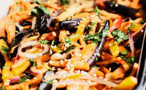 Вяленые баклажаны по-корейски. Баклажаны по-корейски с помидорами