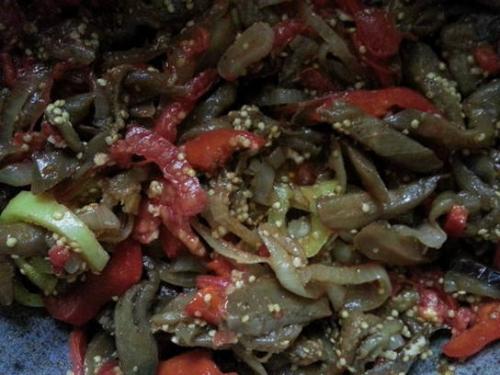 Вяленые баклажаны по-корейски. Баклажаны по-корейски с помидорами