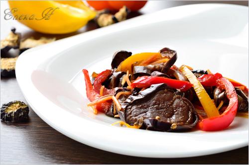 Сушеные баклажаны по-корейски. Баклажаны по-корейски ( зимний вариант, из сушеных баклажанов)