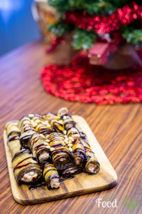 Вяленые помидоры и баклажаны. Рулетики из баклажанов с сыром и вялеными помидорами