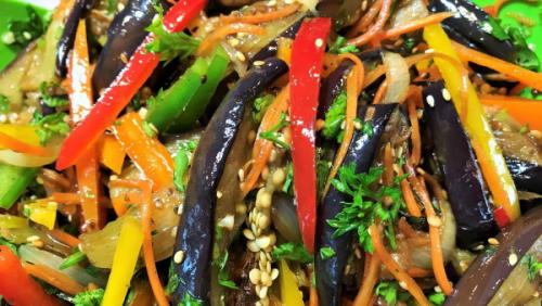 Вяленые баклажаны по-корейски. Синенькие по-корейски быстрого приготовления. Рецепты на зиму, салаты, маринованные, фаршированные, жареные