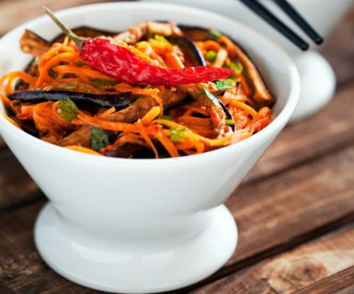 Вяленые баклажаны по-корейски. Синенькие по-корейски быстрого приготовления. Рецепты на зиму, салаты, маринованные, фаршированные, жареные