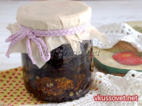 Вяленые баклажаны с чесноком на зиму
