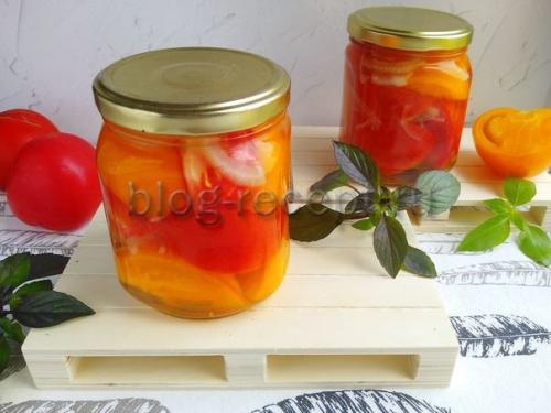 Резаные помидоры с луком на зиму. Помидоры резаные с маслом и луком на зиму без стерилизации