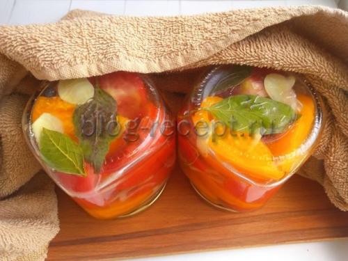 Резаные помидоры с луком на зиму. Помидоры резаные с маслом и луком на зиму без стерилизации