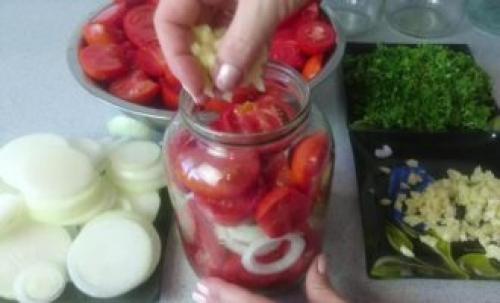 Маринованные помидоры с петрушкой на зиму. Самые лучшие рецепты 04 Маринованные помидоры с петрушкой на зиму. Самые лучшие рецепты 04