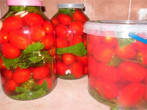 Маринованные помидоры с петрушкой и чесноком. Тонкости приготовления