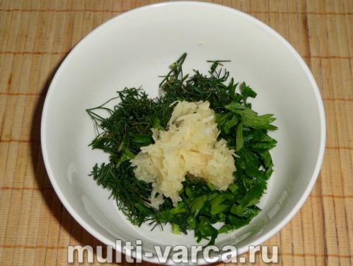 Помидоры дольками на зиму с петрушкой. 08