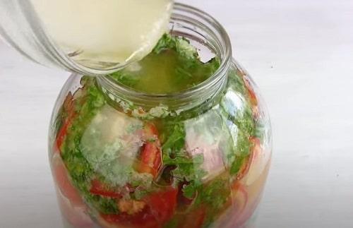 Помидоры по-корейски с луком. Помидоры по-корейски быстрого приготовления — вкуснейшие рецепты в банке, пакете за сутки