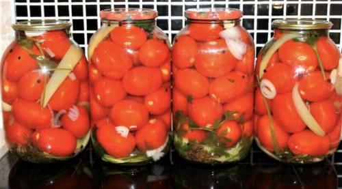 Маринованные помидоры с петрушкой и чесноком. Сладкие маринованные помидоры на зиму – очень вкусный рецепт