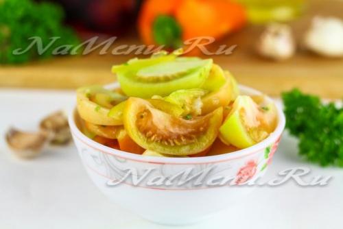 Зеленые помидоры по-корейски на зиму пальчики оближешь. Рецепт 2: зеленые помидоры по-корейски (с фото)