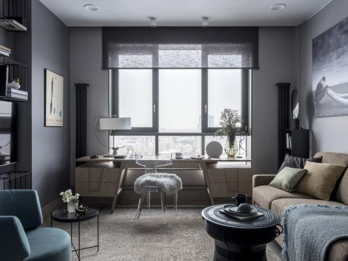 Римские шторы 2022. Стили и направления 08