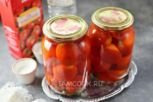 Томаты нарезанные на дольки в рассоле и в томатном: полезные свойства и рецепты 28 Томаты нарезанные на дольки в рассоле и в томатном: полезные свойства и рецепты 28