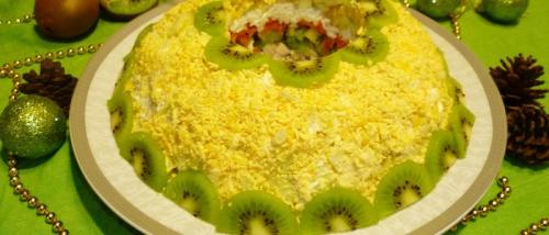 Салат малахитовый браслет без яблока. Салат “Малахитовый браслет” — 4 рецепта