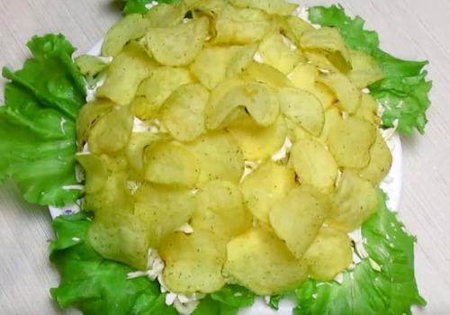 Салат огород с чипсами. Простые и вкусные салаты с чипсами — 6 классических рецептов
