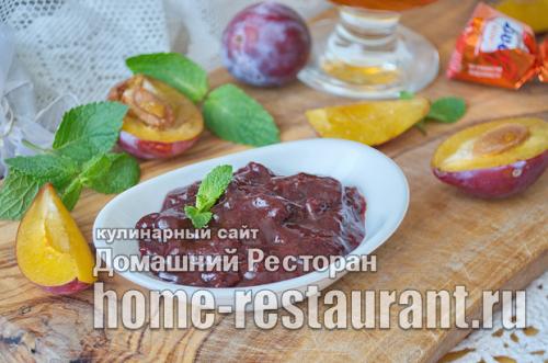 Сколько времени нужно для приготовления варенья из слив с шоколадом и коньяком. Варенье из слив с шоколадом и коньяком