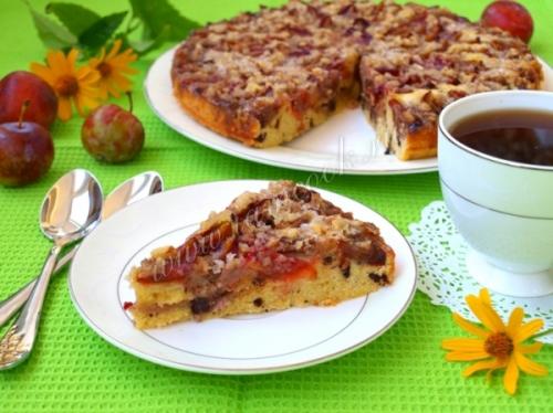 Сливовый пирог с шоколадом: необычное сочетание вкусов 12 Сливовый пирог с шоколадом: необычное сочетание вкусов 12