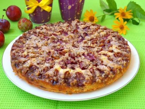 Сливовый пирог с шоколадом: необычное сочетание вкусов 10 Сливовый пирог с шоколадом: необычное сочетание вкусов 10