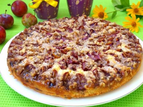 Сливовый пирог с шоколадом: необычное сочетание вкусов 11 Сливовый пирог с шоколадом: необычное сочетание вкусов 11