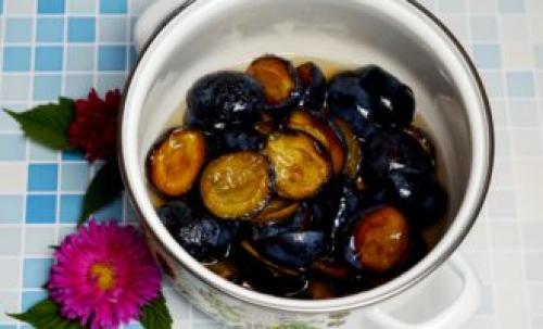 С чем лучше подавать варенье из слив и шоколада. Сливовое варенье с шоколадом