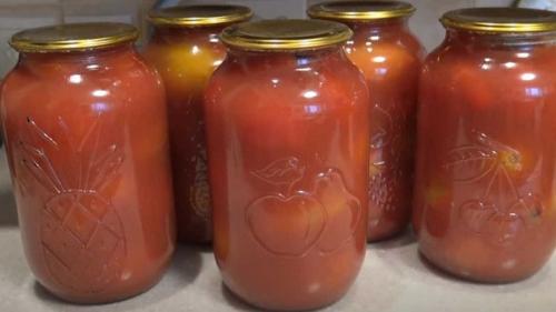 Помидоры в собственном соку через мясорубку. Томаты в собственном соку на зиму — самые вкусные рецепты в домашних условиях