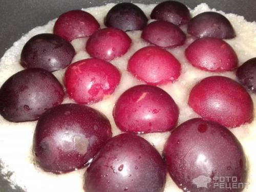 Пирог со сливами на сковороде. Рецепт: Пирог со сливами - перевернутый Пирог в сковороде