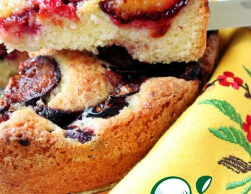 Пирог со сливами с корицей. Сливовый пирог из Нью-Йорк Таймс