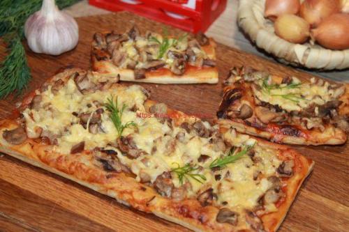 Можно ли использовать горчицу соленые грибы в качестве начинки для пиццы. Начинка для самой вкусной домашней пиццы с грибами в духовке