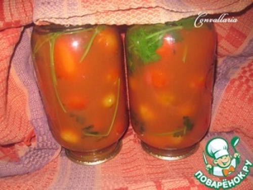 Маринованные томаты в собственном соку