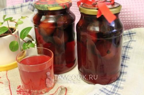 Как приготовить сливовый компот на зиму. Компот из сливы на зиму — 8 простых рецептов 24