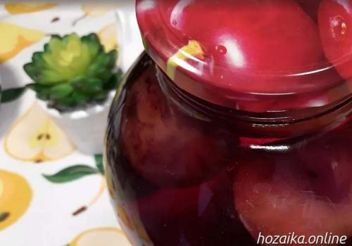 Как приготовить сливовый компот на зиму. Компот из сливы на зиму — 8 простых рецептов