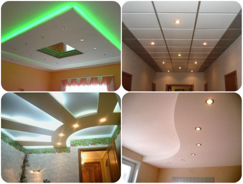 Какие лучше сделать потолки в квартире. Какой потолок выбрать