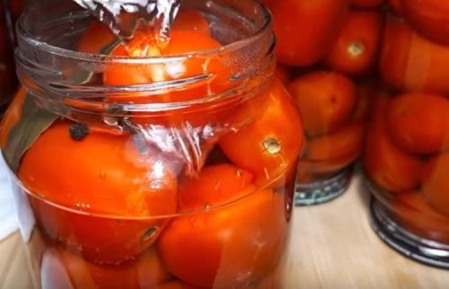 Рецепт сладких помидор на зиму в литровых банках. Очень вкусные сладкие маринованные помидоры в литровых банках