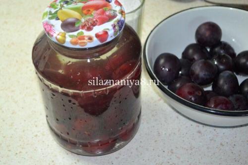 Слива на зиму с косточкой и без. Варенье из желтой сливы на зиму 32