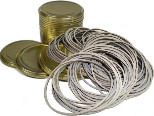 Какие материалы могут использоваться для простерилизации крышек. Особенности стерилизации крышек с резинкой