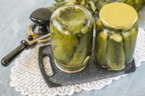 Что такое стерилизация банки для маринованых огурцов. Стерилизованные огурцы на зиму