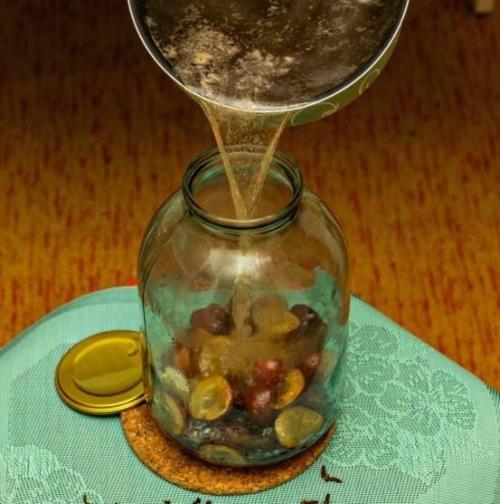 Компот из сливы на зиму — простой рецепт 23