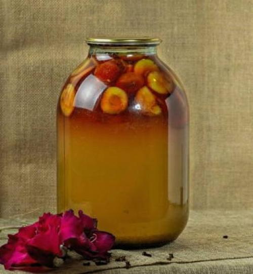 Компот из сливы на зиму — простой рецепт 19