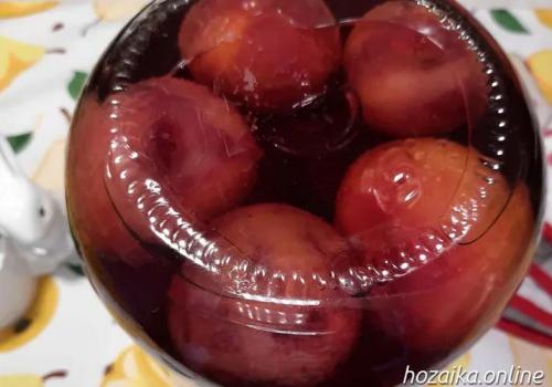 Компот из сливы на зиму — простой рецепт