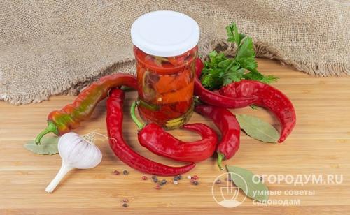 Перец горький на зиму простой рецепт. Горький перец, консервированный с пряностями