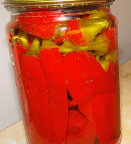 Заправка из горького перца. Горький перец, маринованный на зиму