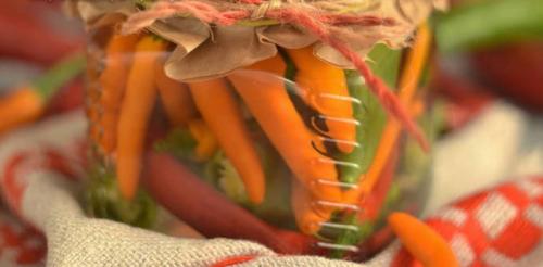 Как засолить горький перец по-корейски. Острый маринованный перец в уксусе холодным способом