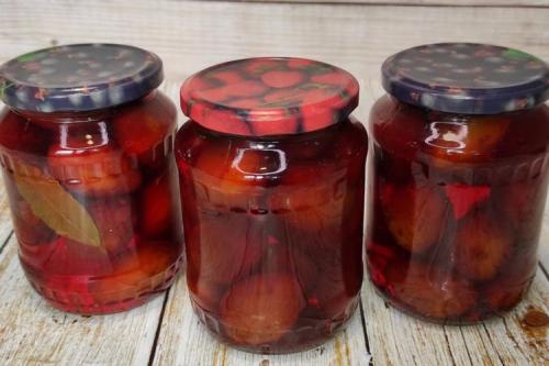 Маринованные сливы с чесноком и мятой. 12 лучших рецептов маринованной сливы на зиму