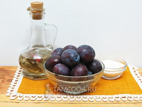 Сливы маринованные закусочные на зиму 01 Сливы маринованные закусочные на зиму 01