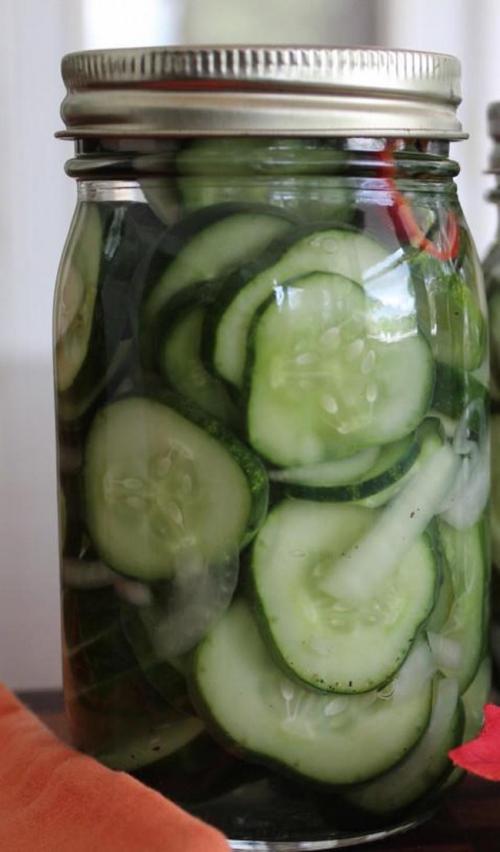 Маринованные хрустящие огурцы с маслом на зиму. Хрустящие маринованные огурцы в масле 29