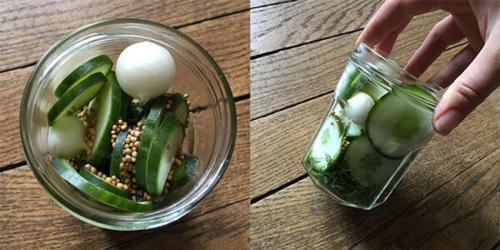 Маринованные хрустящие огурцы с маслом на зиму. Хрустящие маринованные огурцы в масле 32