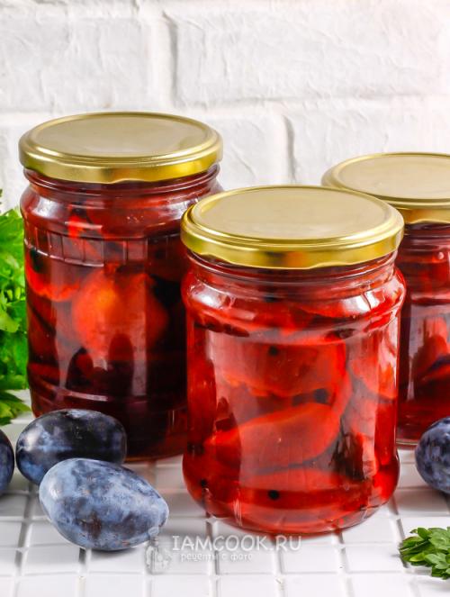 Маринованные сливы без стерилизации на зиму 08