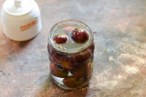 Маринованные сливы на зиму без стерилизации. Маринованная слива без стерилизации на зиму