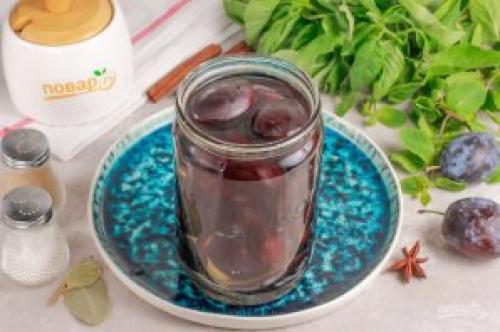 Пряная слива на зиму. Пряные сливы на зиму
